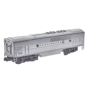 Lionel O Gauge Modern Era Burlington Zephyr F-3B Unit Diesel