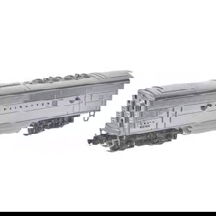 Lionel O Gauge Modern Era Burlington Zephyr F-3B Unit Diesel: Lionel O Gauge Modern Era 6-8062 Burlington Zephyr F-3B Unit Diesel Locomotive. Not powered.