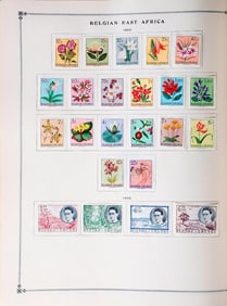 Two International Stamp Albums, 1940s-1950s