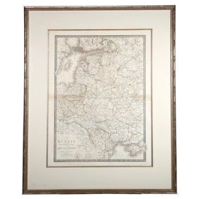 Map of Western Russia and the Kingdom of Poland, 1827