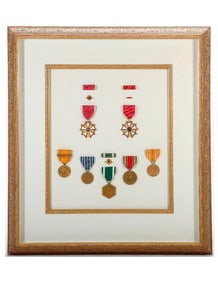 Seven U.S. Navy/Marines Commendation Medals