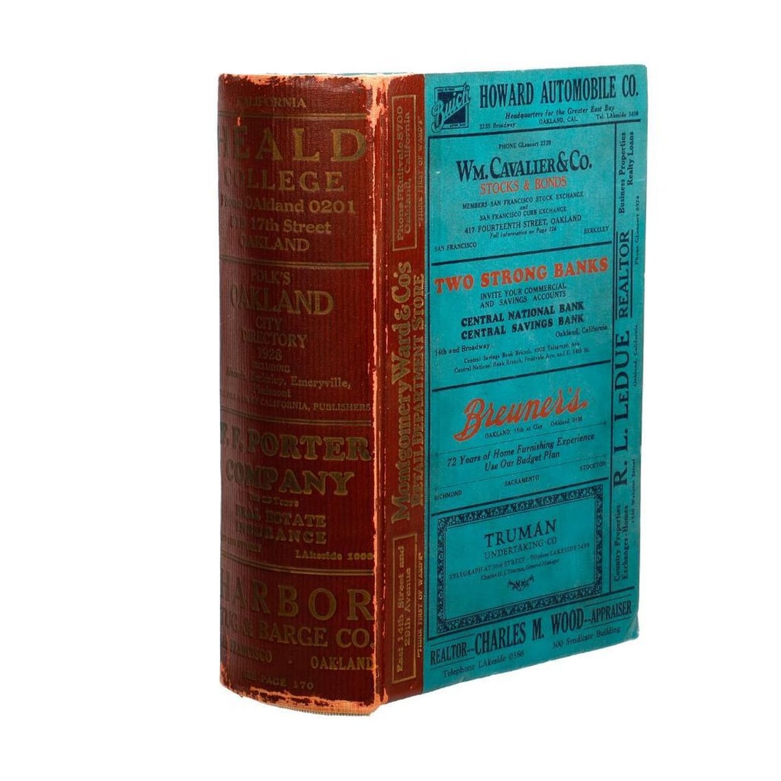 Polk's Oakland City Directory With Map, 1928 (1 of 4)