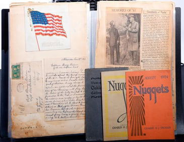 Oakland Ephemera: Scrapbook, Diary, and Misc.