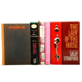 Sally Stanford Signed Volume, with other SF/Local History (6)