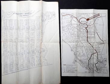 Napa, Sonoma, Lake County Maps/Real Estate Ephemera (4)