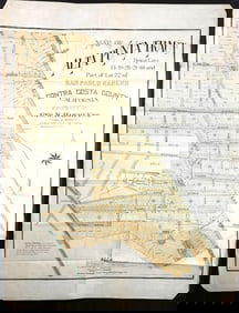 Early Contra Costa County Tract Maps/Ephemera