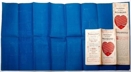 Richmond Tract Blueprint Maps and Brochure