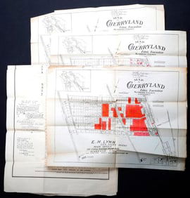 Alameda County Elmhurst/Cherryland Tract Maps, 1896, 1911 (6)