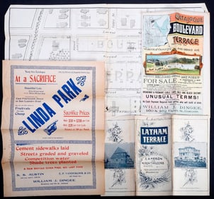 Early Oakland Real Estate Tract Maps/Brochures
