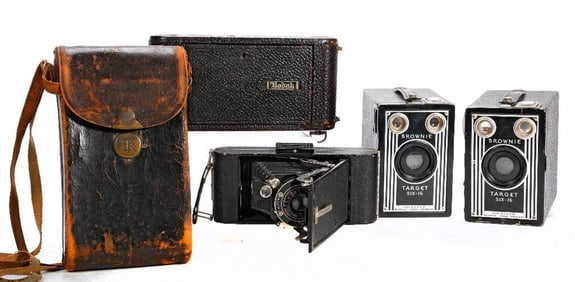 Group of Four Vintage Cameras