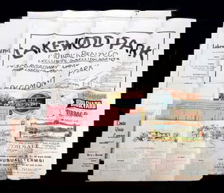 Vintage Oakland/Piedmont Maps and Real Estate Ephemera