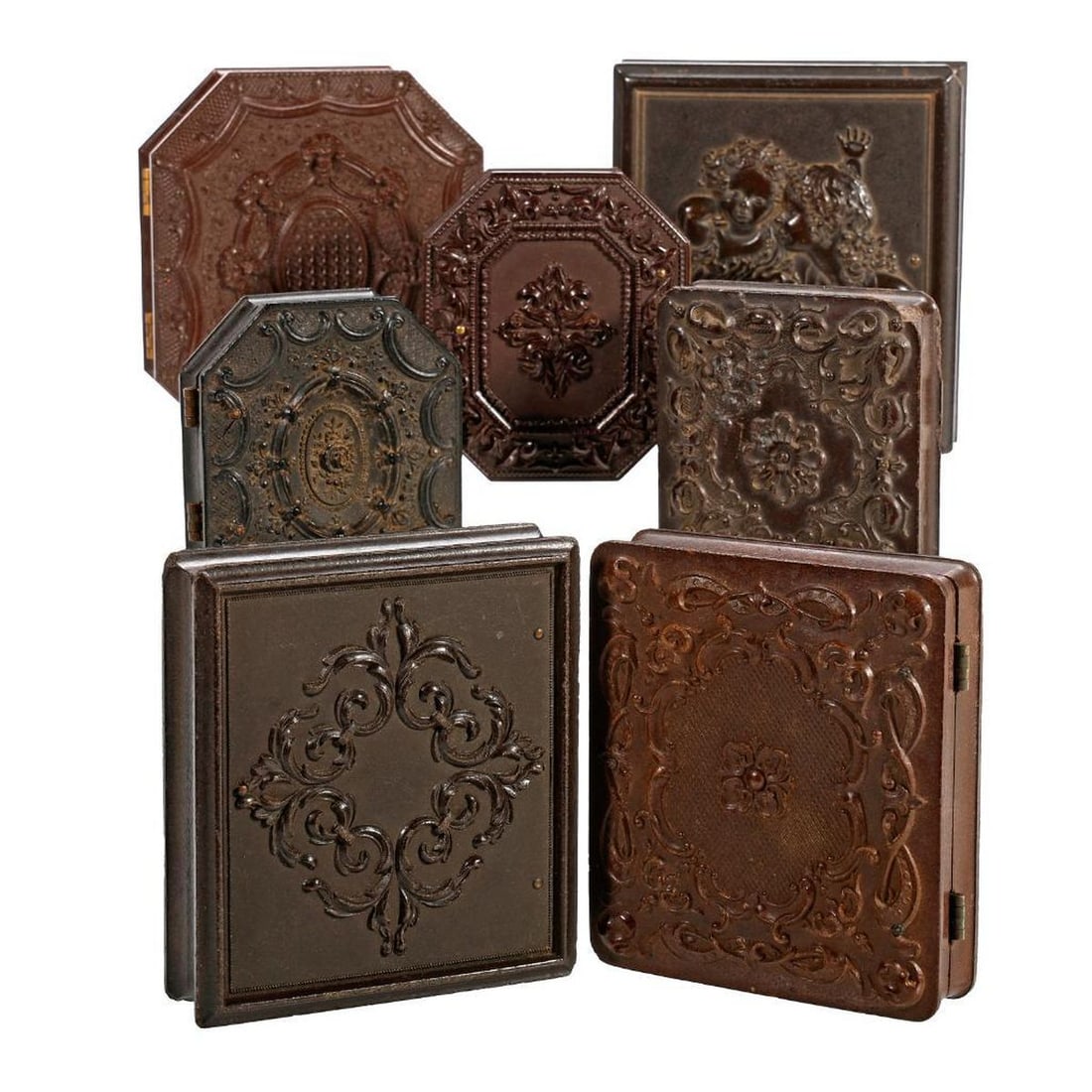 Group of Union Cased Tintypes, Photos, and a Daguerreotype (7) (1 of 8)