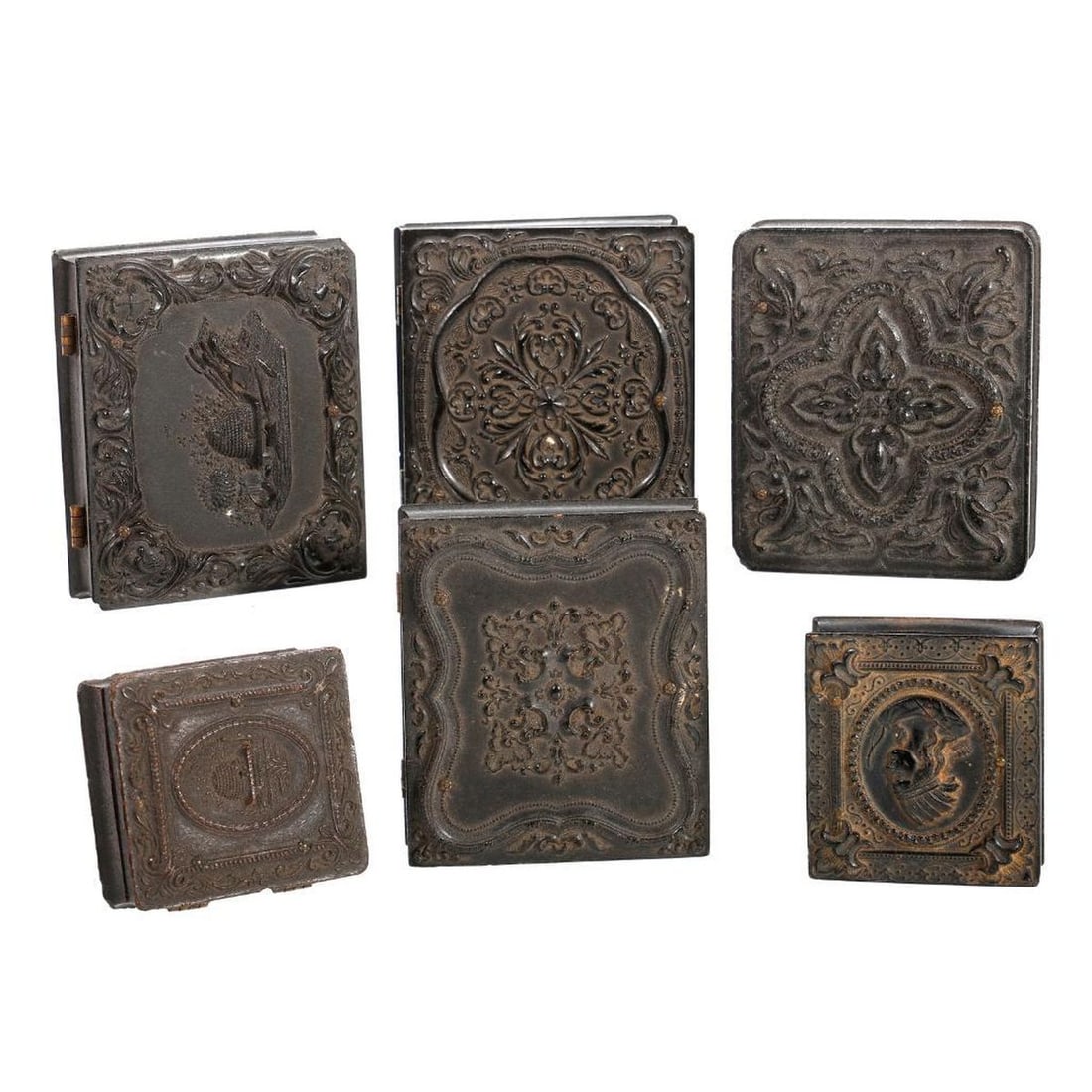 Group of Union Case Tintypes/Ambrotypes (6) (1 of 6)