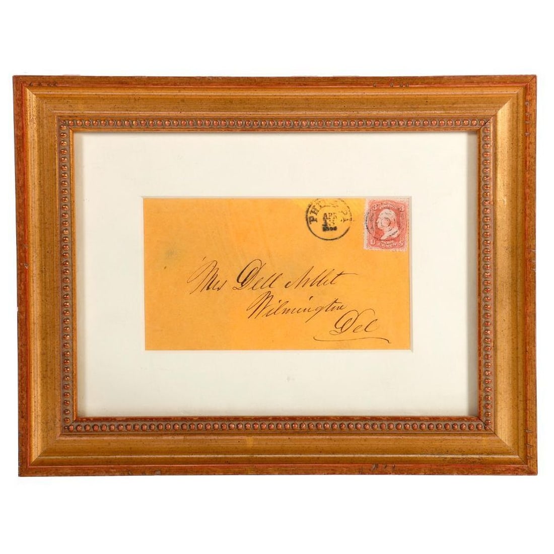 Day of Abraham Lincoln's Death, 1865 Cover/Poem (1 of 4)