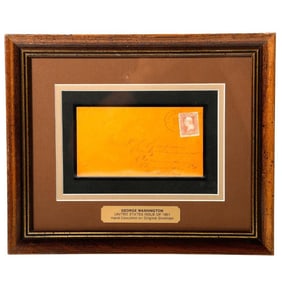 3-Cent George Washington 1861 Postal Cover