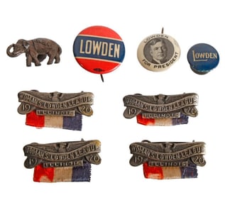 1920 Lowden for President/Woman's League Pins