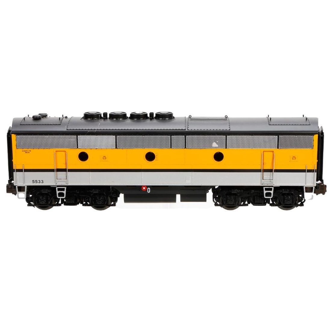 Lionel O Gauge D&RGW F-3 B Dummy Diesel Loco: Lionel O Gauge 6-38706 D & RGW F3 B Locomotive Non-Powered in original shelf worn box.