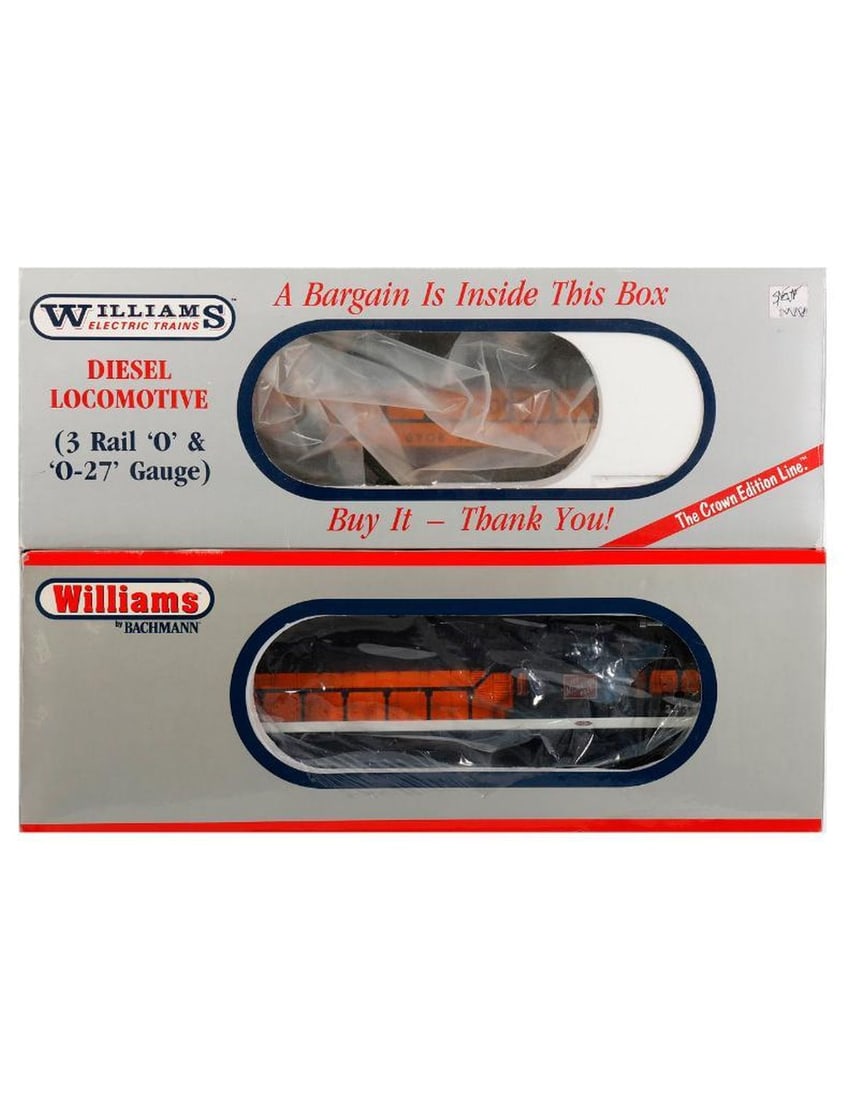 Williams O Gauge Milwaukee Road GP7 #2338 & #300 Diesel Locos (1 of 2)