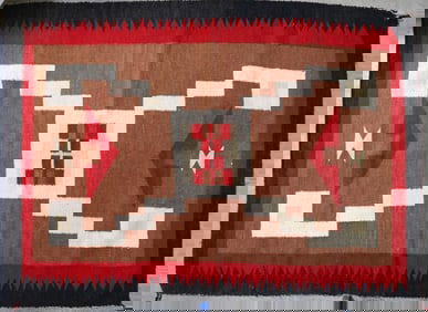 Navajo Storm Pattern Blanket