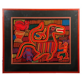 Indigenous Central America Mola Textile Art