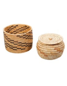 Two Small Papago Baskets