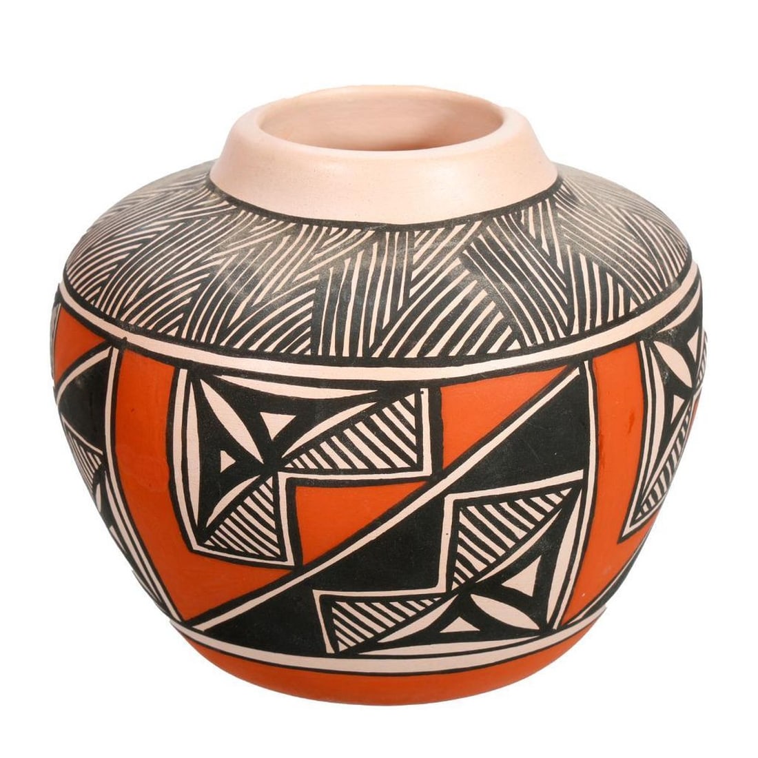 Small Acoma Pottery Jar, by E. Concho (1 of 3)