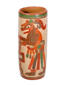Contemporary Costa Rican Ceramic Vase