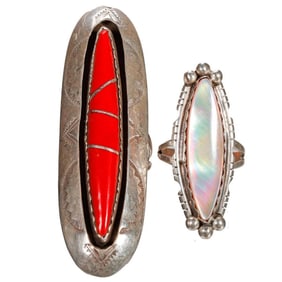 Vintage Native American Southwest Rings