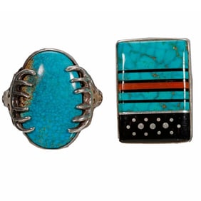 Vintage Native American Southwest Rings