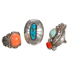 Vintage Native American Southwest Rings
