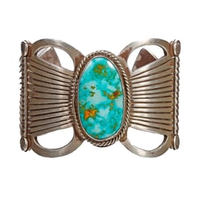 Vintage Native American Southwest Cuff Bracelet