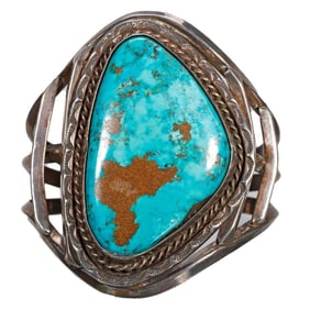 Vintage Native American Southwest Cuff Bracelet