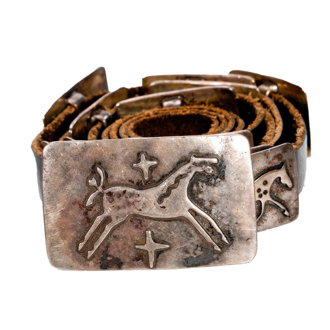 Vintage Native American Southwest Concho Belt (1 of 6)