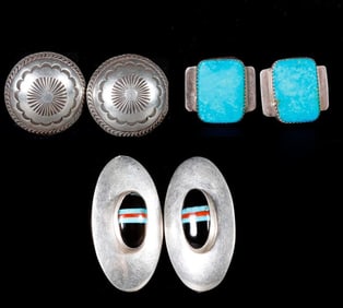 Vintage Native American Southwest Earrings