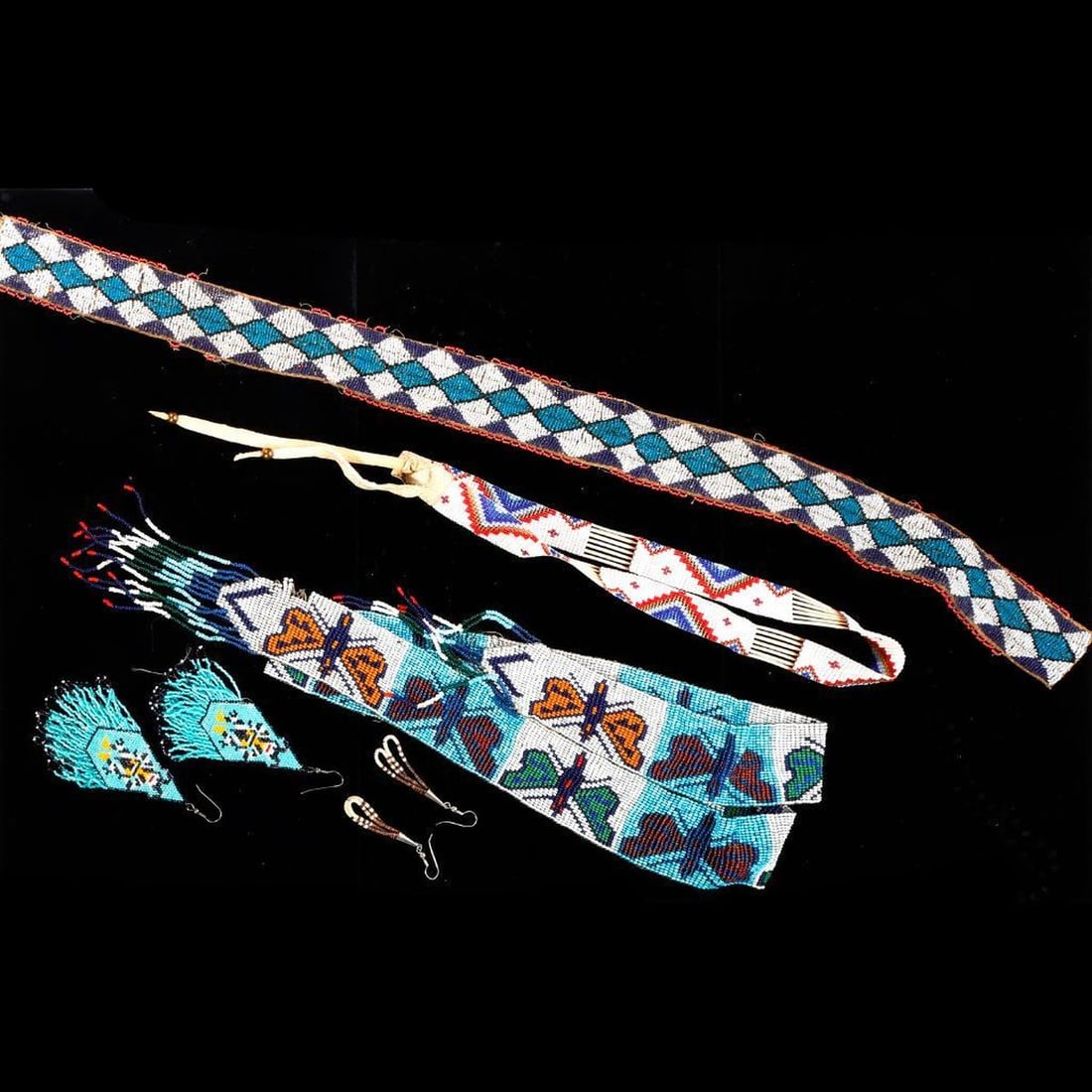 Vintage Native American Southwest Beadwork (1 of 3)