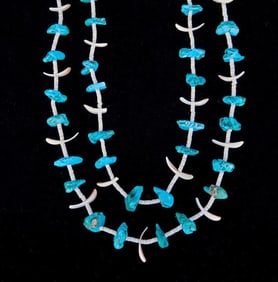 Navajo Turquoise Heishi Necklace