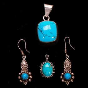 Vintage Native American Southwest Earrings