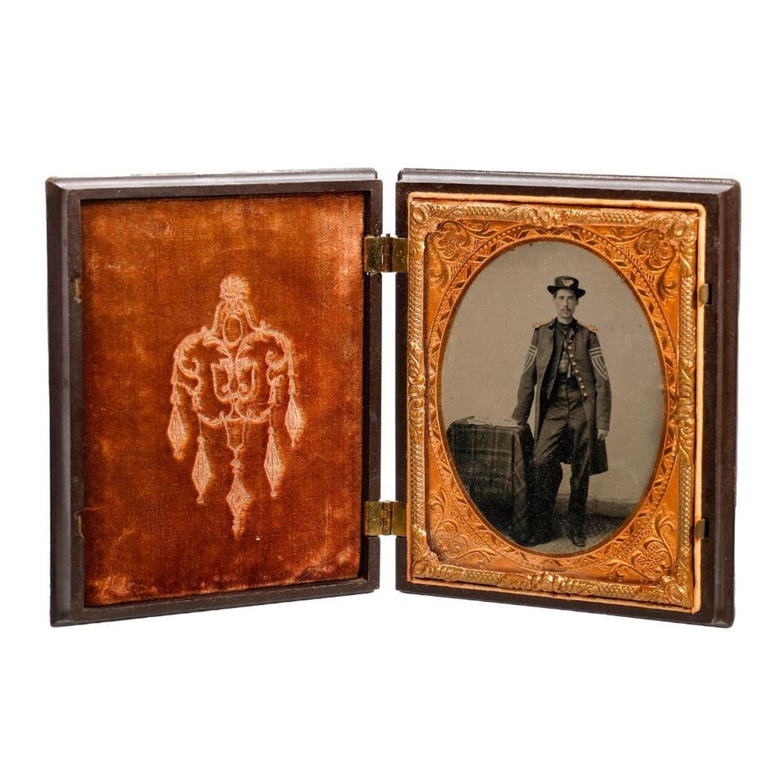 Cased Tintype Union Soldier