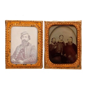 Two American Daguerrotypes