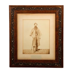 Posthumous Certificate of Civil War Service and Photo of Soldier