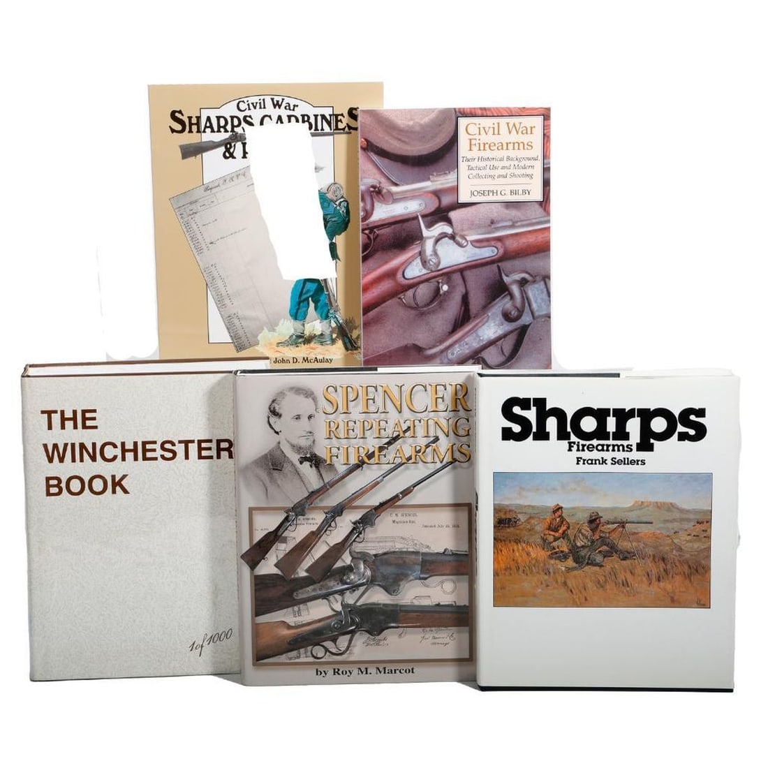 Five Volumes on Antique Firearms (1 of 1)