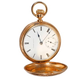 Illinois Watch Co Gold Pocket Watch