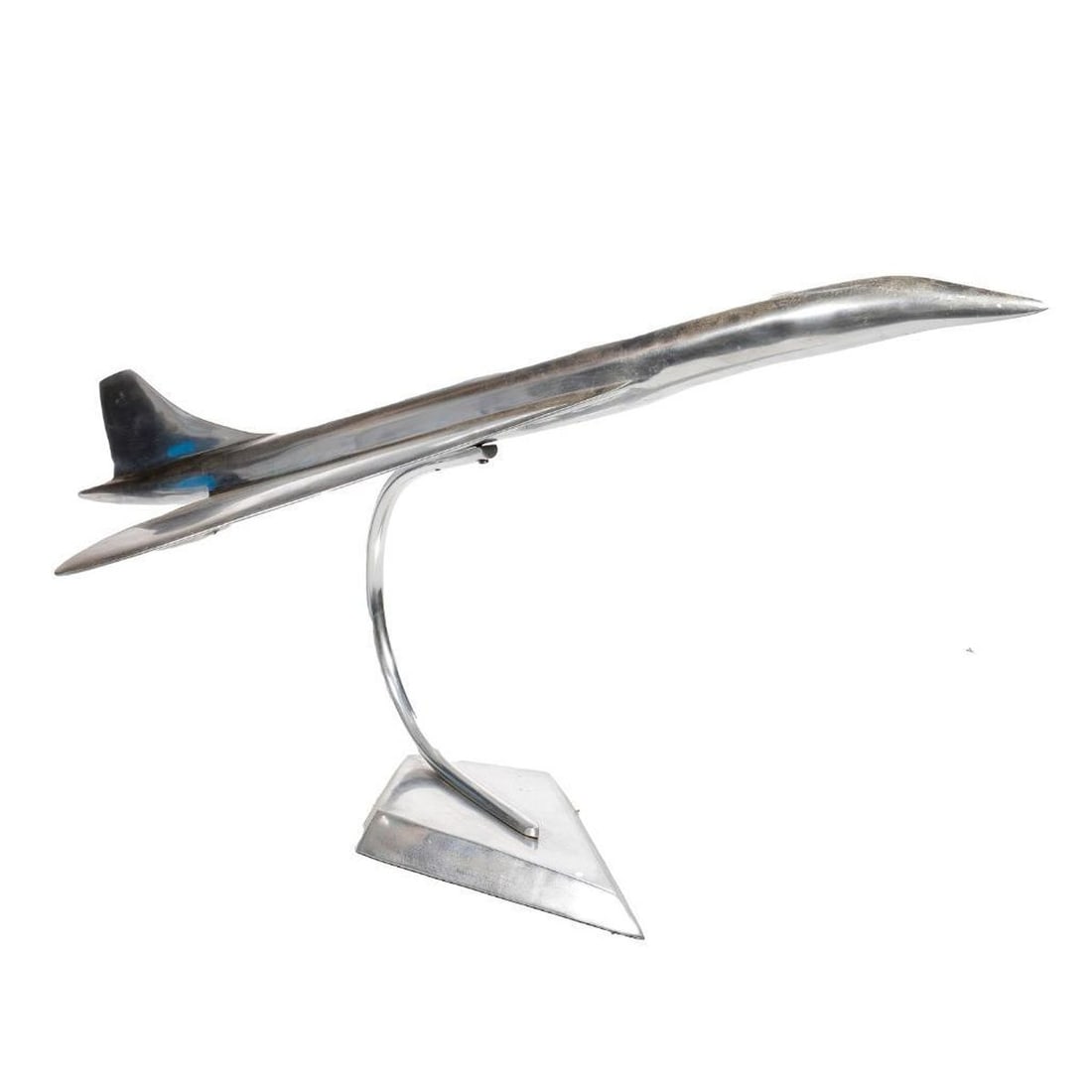 Cast Aluminum Concorde Jet Model (1 of 3)