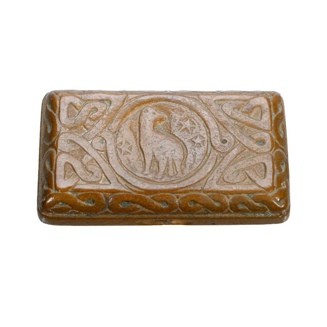 Tiffany Studios Zodaic Bronze Paperweight (1 of 2)