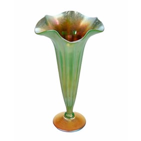Lundberg Studios Trumpet Glass Vase