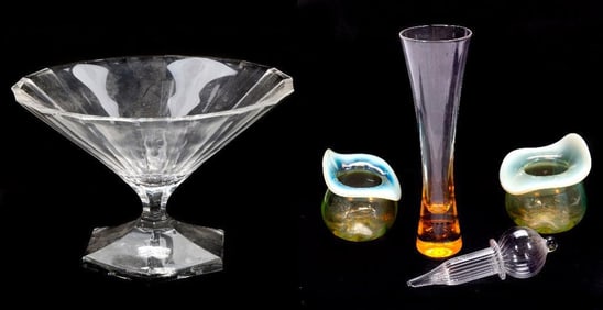 Lot of Glass Table Articles