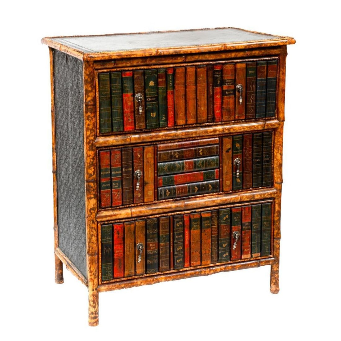 Biblioteca Faux Bookshelf Chest of Drawers (1 of 4)