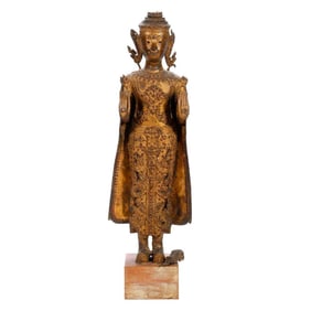 Thai Rattanakosin Buddha Figure