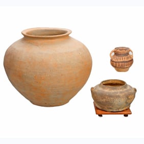 Three Chinese Pottery Jars