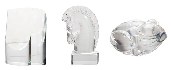 Three Steuben Glass Items
